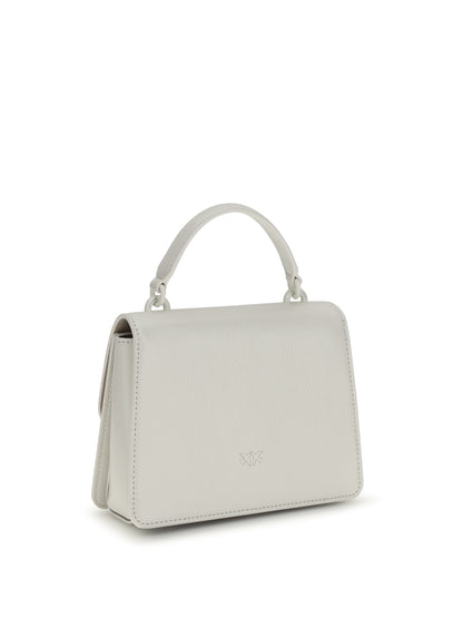 PINKO Shiny leather Love One Top mini Handbag