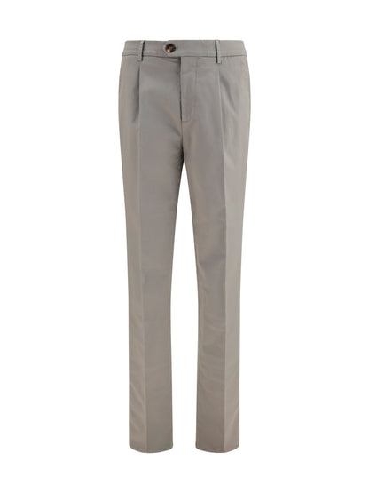 Brunello Cucinelli Cotton blend chino Pants - Kaky