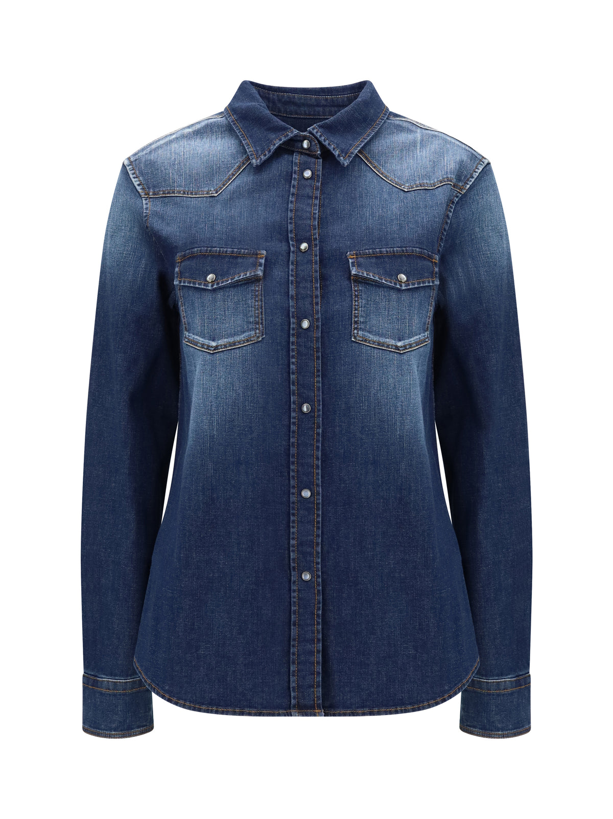 Jacob Cohen Lightweight denim Western long sleeve Shirt - 200F