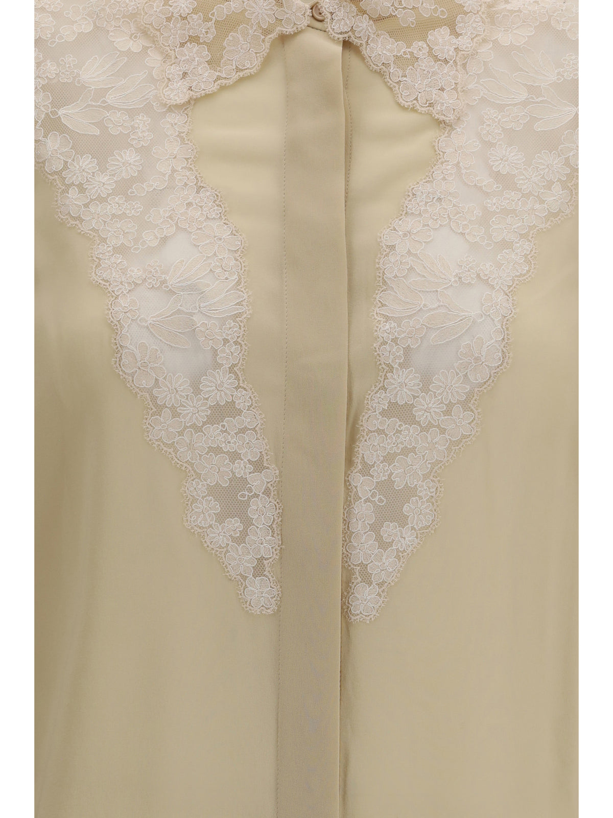 Fendi Georgette Shirt - Pergamena