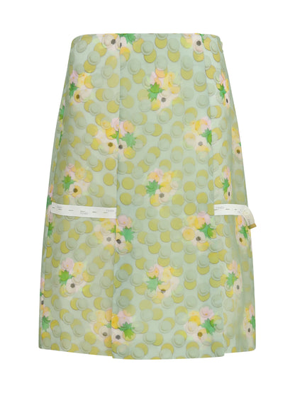 FENDI Bouquet organza Skirt