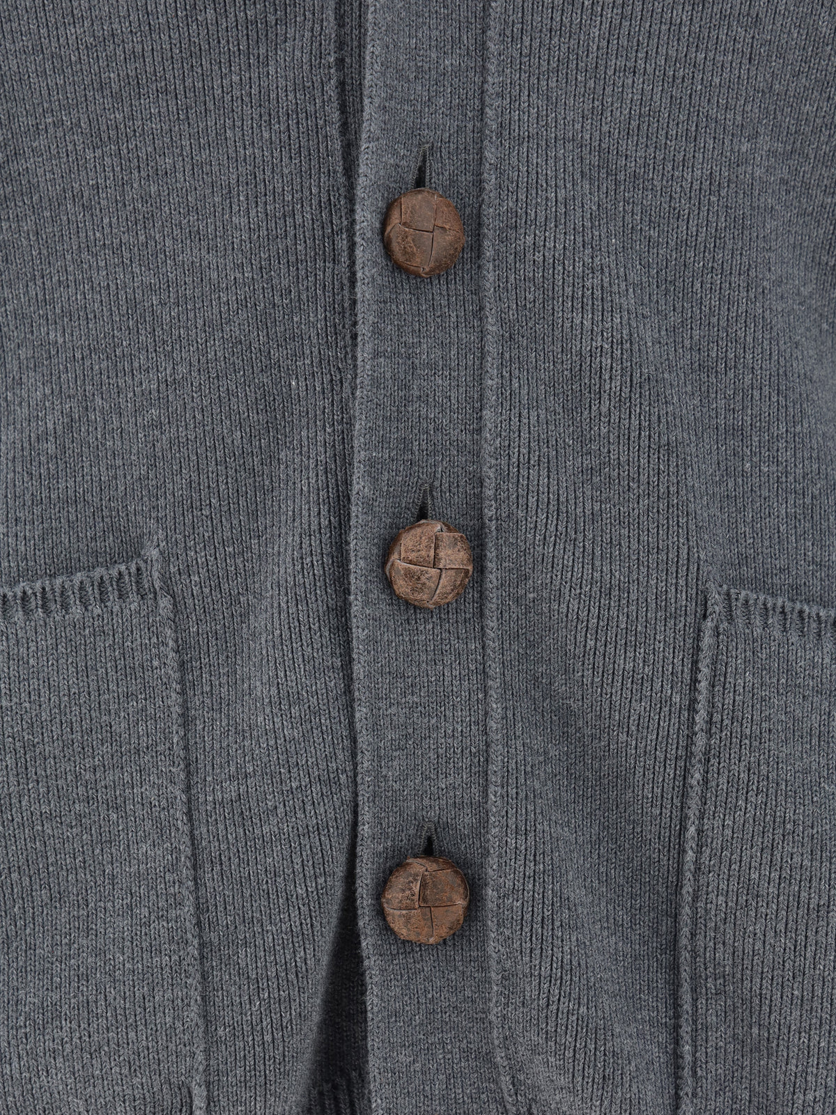 Golden Goose Cardigan - Dark Grey Melange