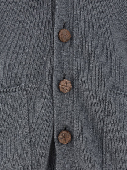 Golden Goose Cardigan - Dark Grey Melange