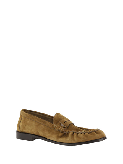 SAINT LAURENT Le Loafer suede Loafers
