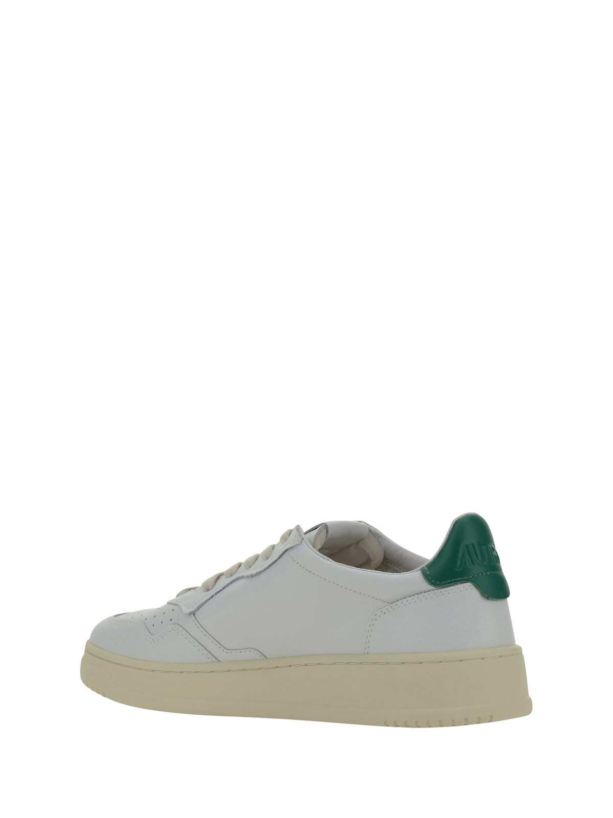 Autry Low 01 Sneakers - Wht/Green