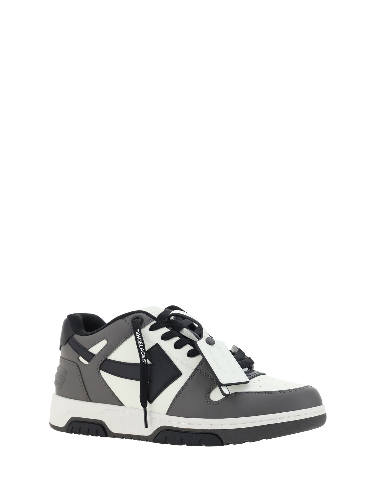 Off-White Out Of Officel leather Sneakers - Dark Grey - Black
