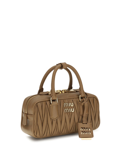 Miu Miu Arcadie Shoulder Bag - Caramel