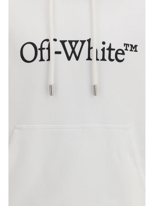 Off-White Big Bookish Skate Hoodie - White-Black