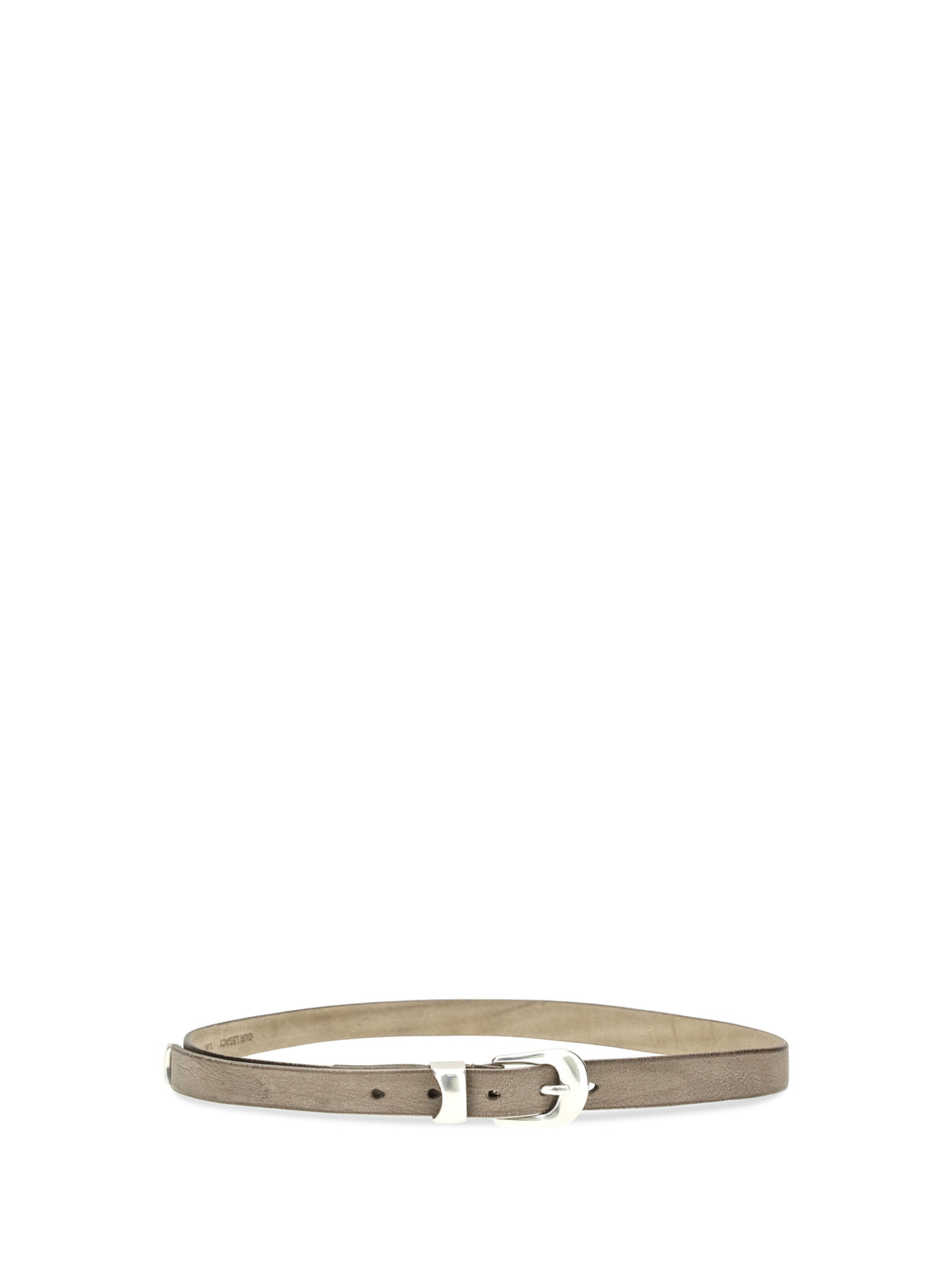 Our Legacy Suede Belt - Sundried Clay
