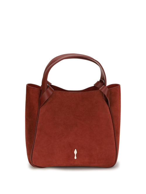 Christian Louboutin Mini Bettina suede Tote Bag - Empire