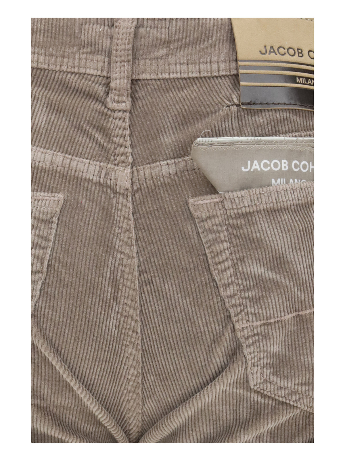 Jacob Cohen Pants in straight-leg corduroy - B75