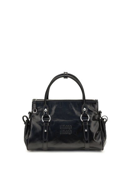 Miu Miu Leather Handbag - Black