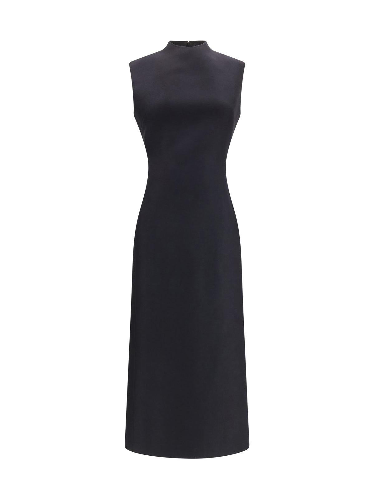 Maison Margiela Sleeveless virgin wool midi Dress - Black