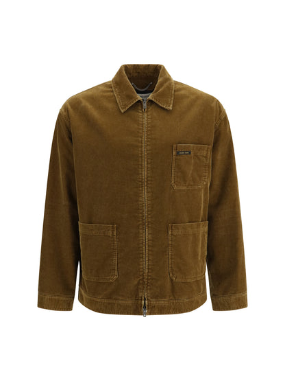 Golden Goose Corduroy Workwear Jacket - Amber Honey