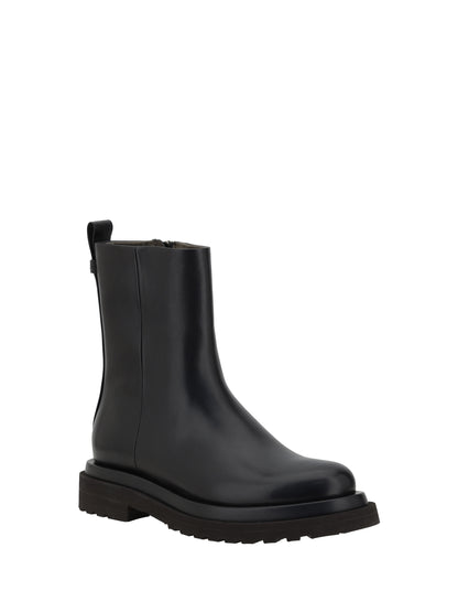 BRUNELLO CUCINELLI Leather Ankle Boots