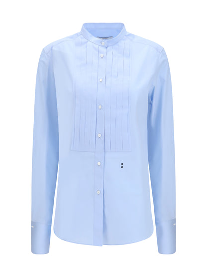 Fendi Cotton poplin Shirt - Sky Blue