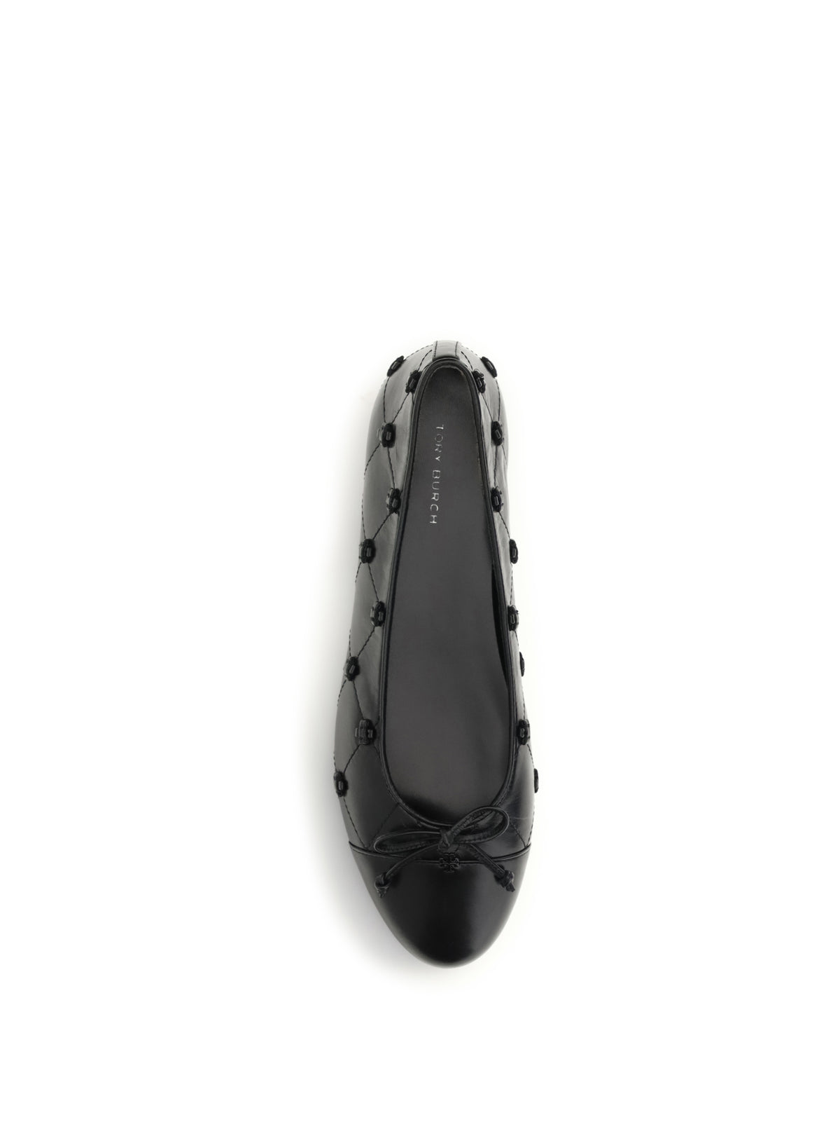 Tory Burch Bunny knot pointed Ballerinas - Perfect Black / Perfect Black