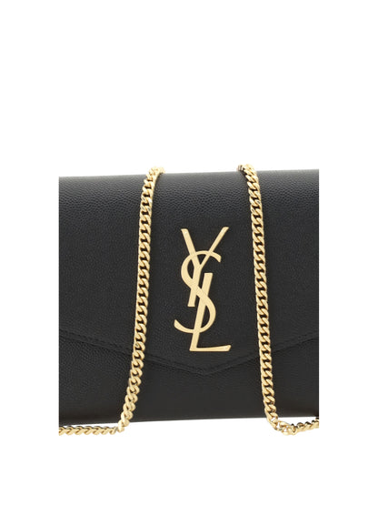 Saint Laurent Chain Wallet - Black