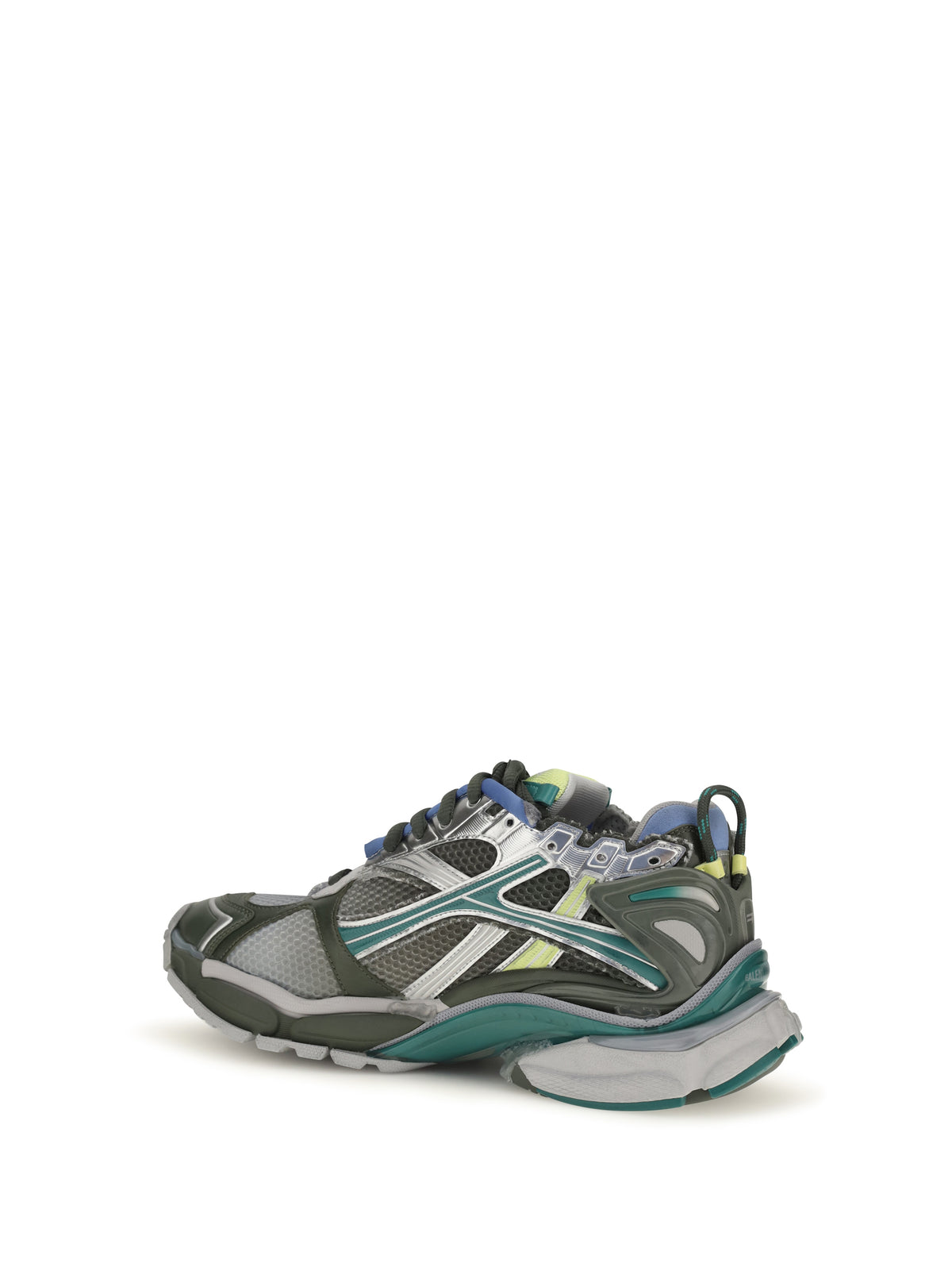 Balenciaga Runner Gradient Sneakers - Gry/Blue/Green/Yell