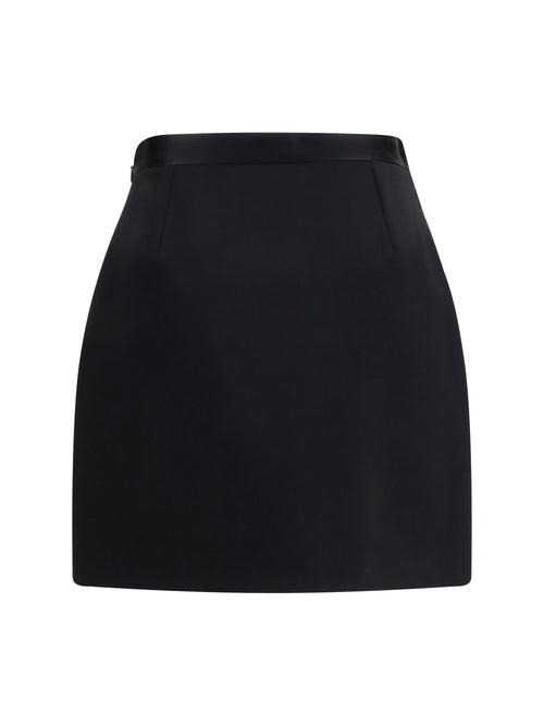 Versace Wool mini Skirt - Black