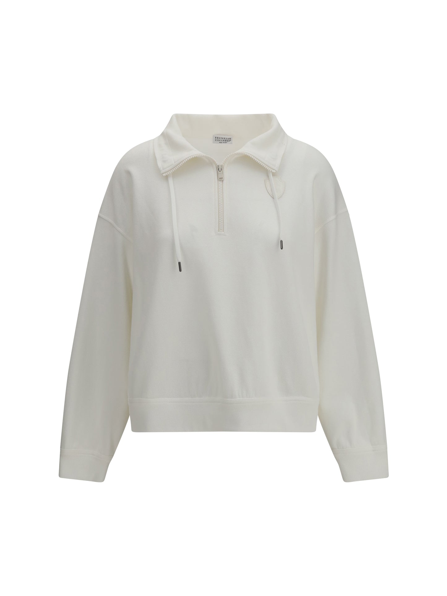 BRUNELLO CUCINELLI Sweatshirt with logo patch