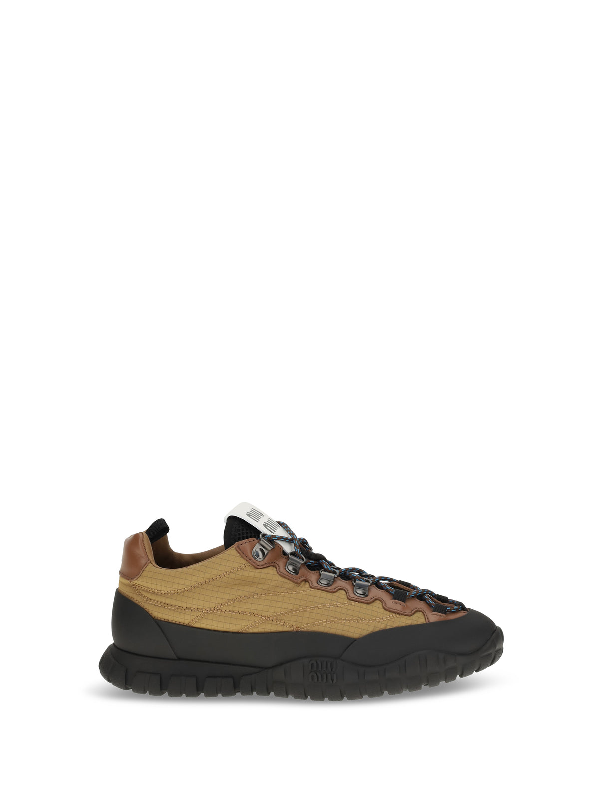 Miu Miu Ripstop Sneakers - Mustard