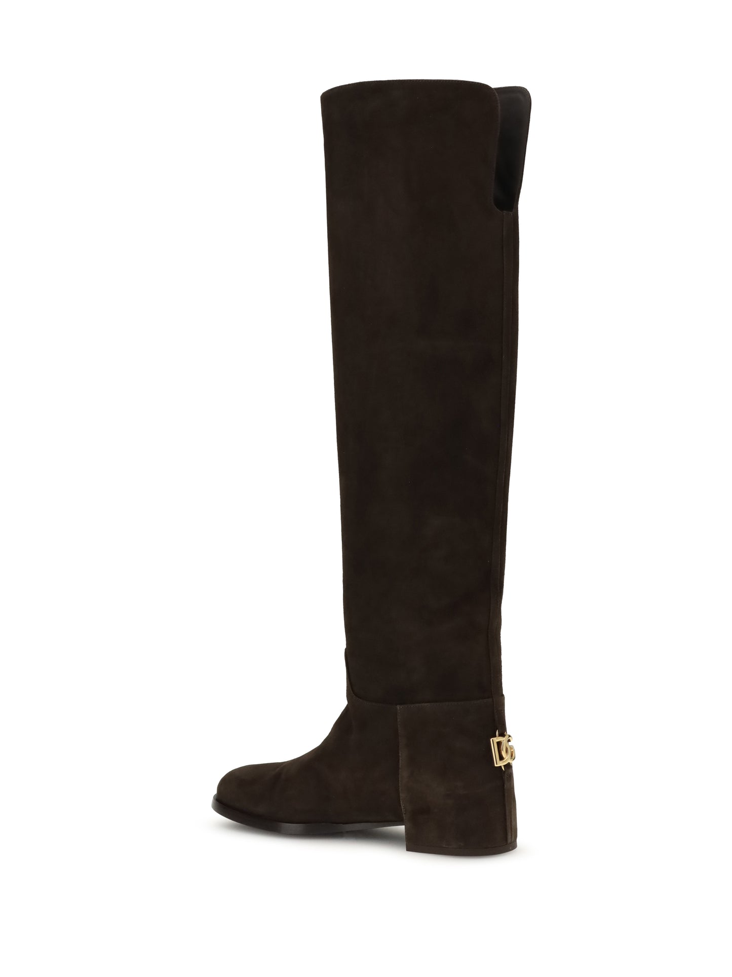 DOLCE & GABBANA Suede High Boots