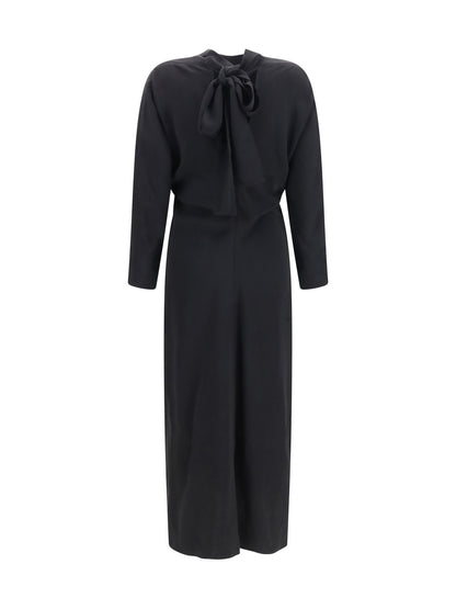 Toteme Open-back bow Dress - Black