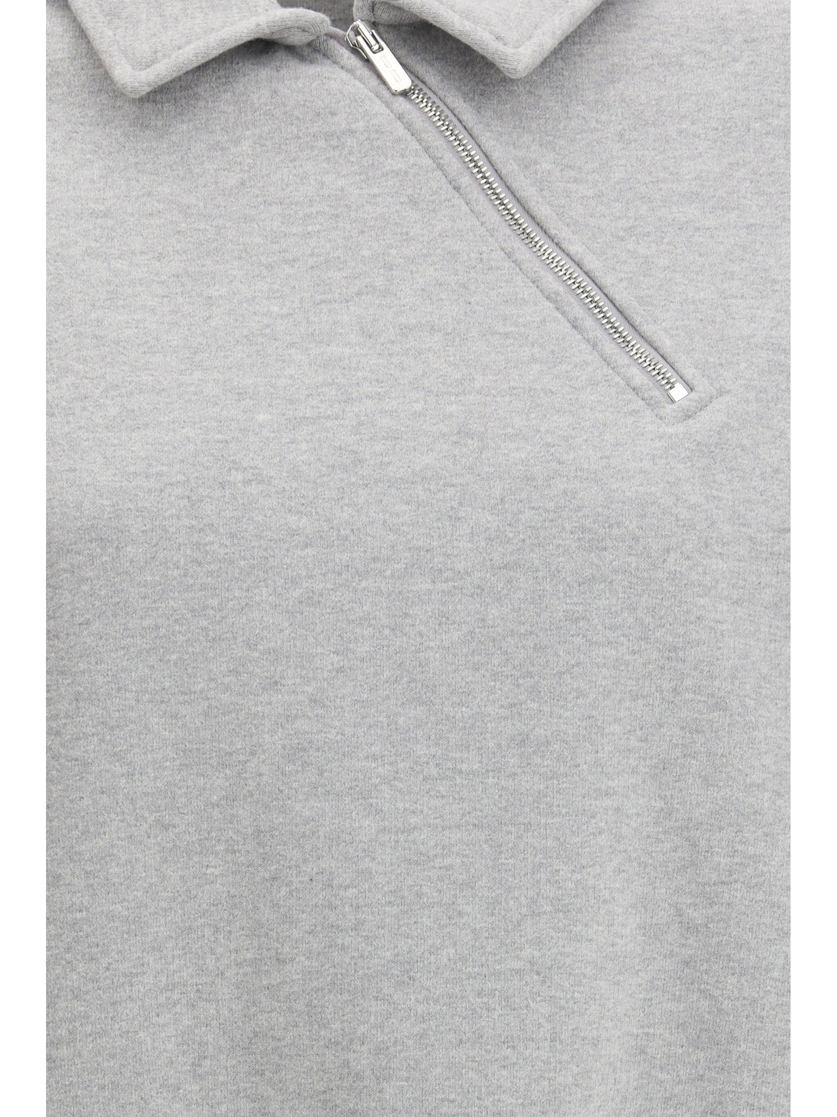 Miu Miu Sweatshirt with oblique zip closure - Grey