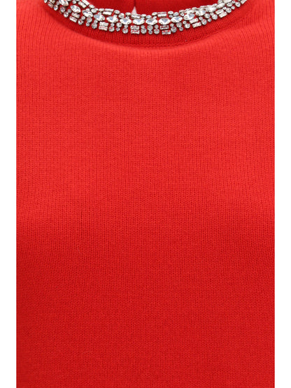 Pinko Berlino wool Sweater - Red Ibisco