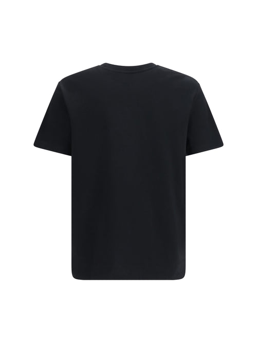 Balmain Embroidered logo T-shirt - Noir/Noir