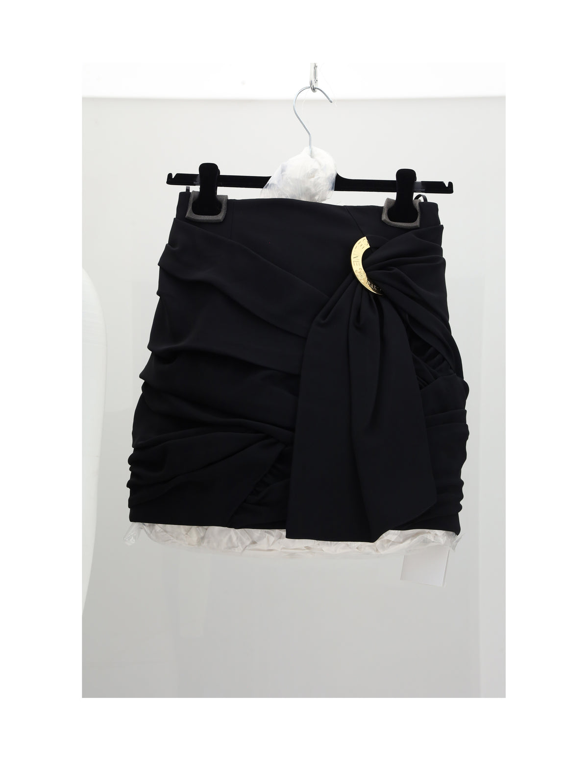 Celine DRAPED MINI SKIRT - Black