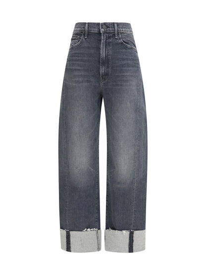 Mother Half Pipe flood cuff fray Jeans - Say You're Sorry