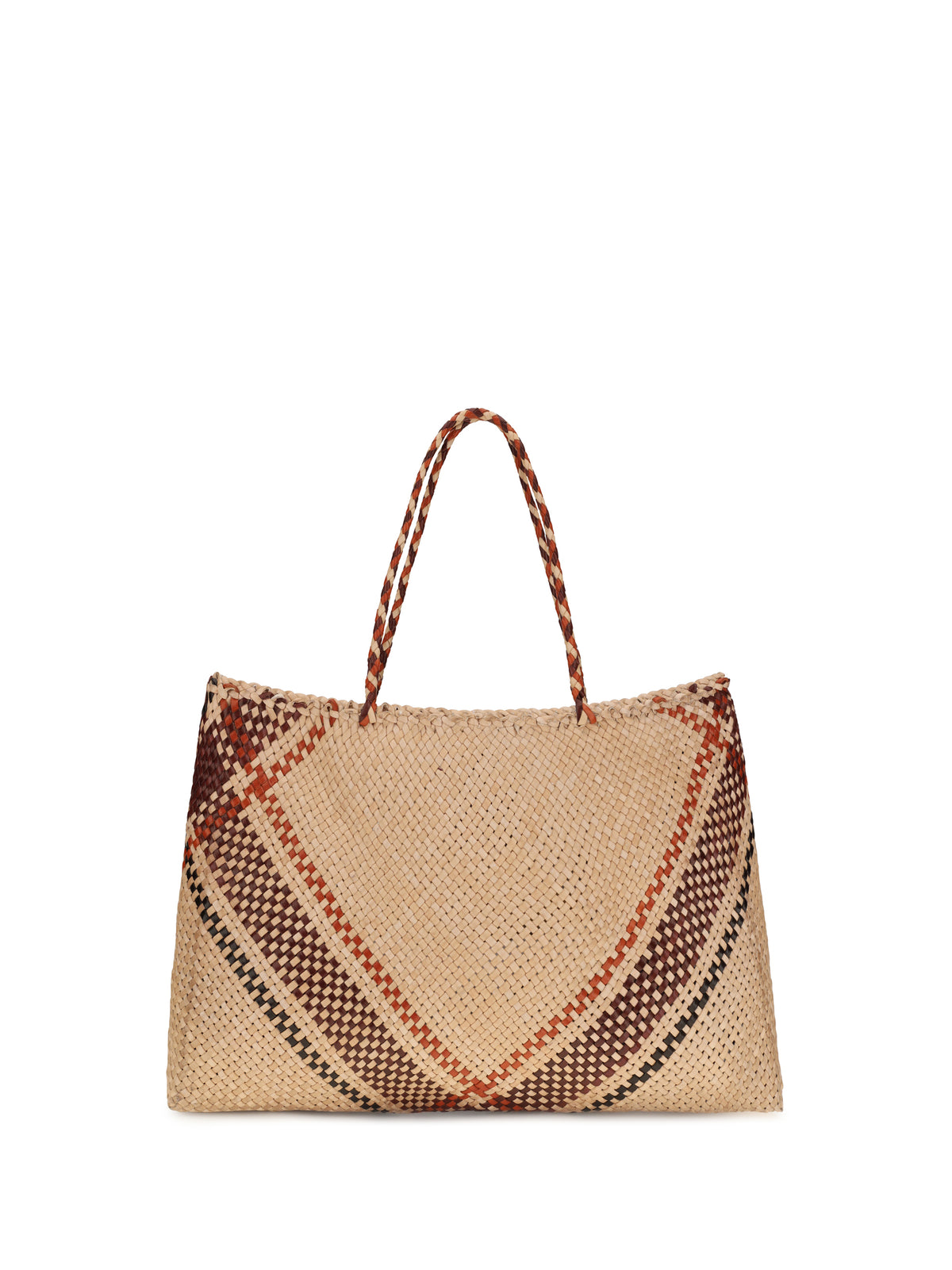 Dragon Diffusion Handwoven leather Tote Bag - Natural