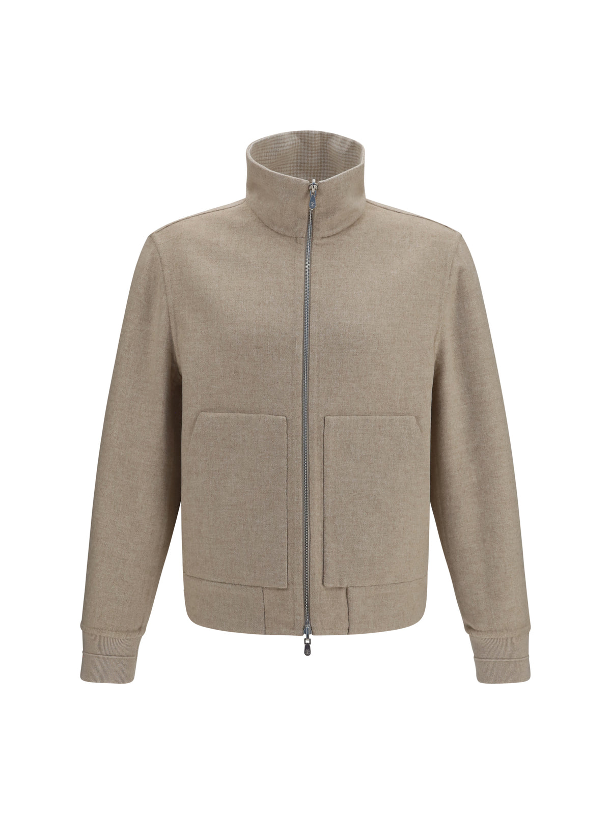 Brunello Cucinelli Double-face cashmere Jacket - Sand/Camel
