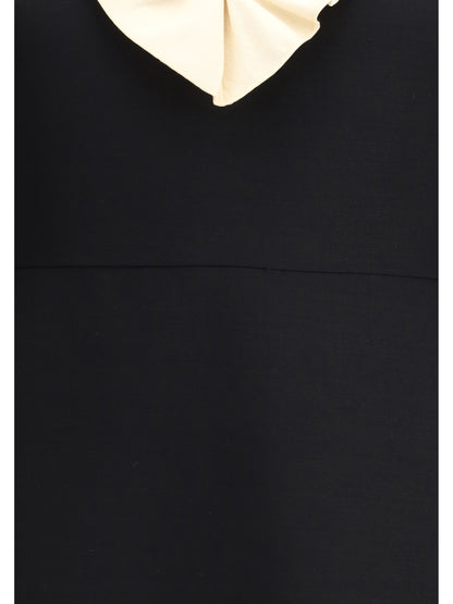 VALENTINO Wool and silk short Dress