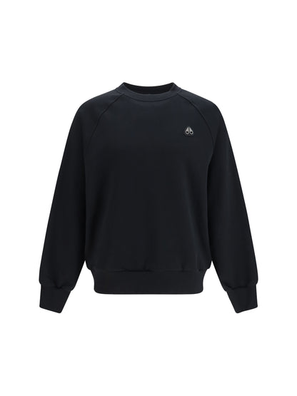 Moose Knuckles YUL crewneck Sweatshirt - Black