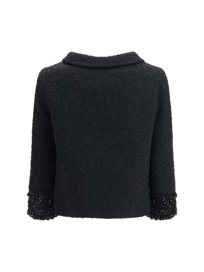 VALENTINO Tweed virgin wool Jacket
