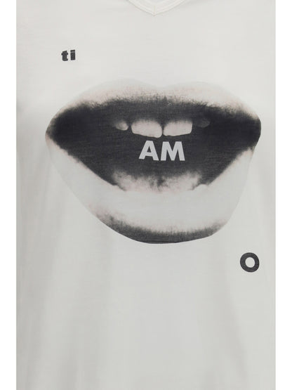 Fendi Ti Amo print jersey T-shirt - Ivory