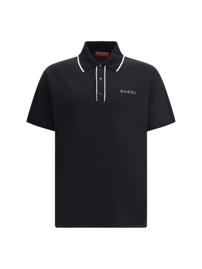 GUCCI Logoed Polo Shirt