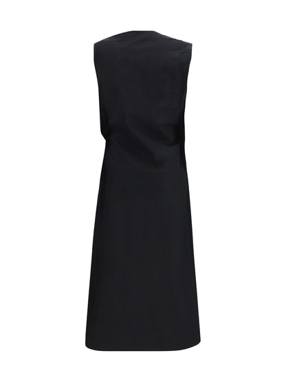 JACQUEMUS Drapped midi Dress