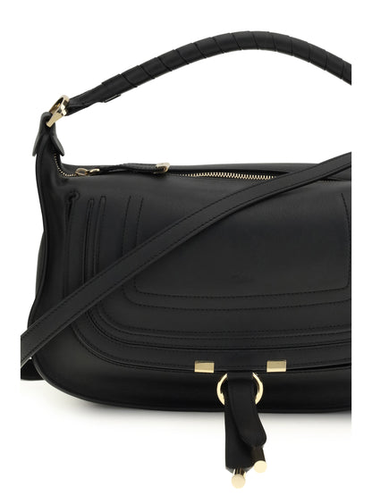 Chloé Marcie small Shoulder Bag - Black