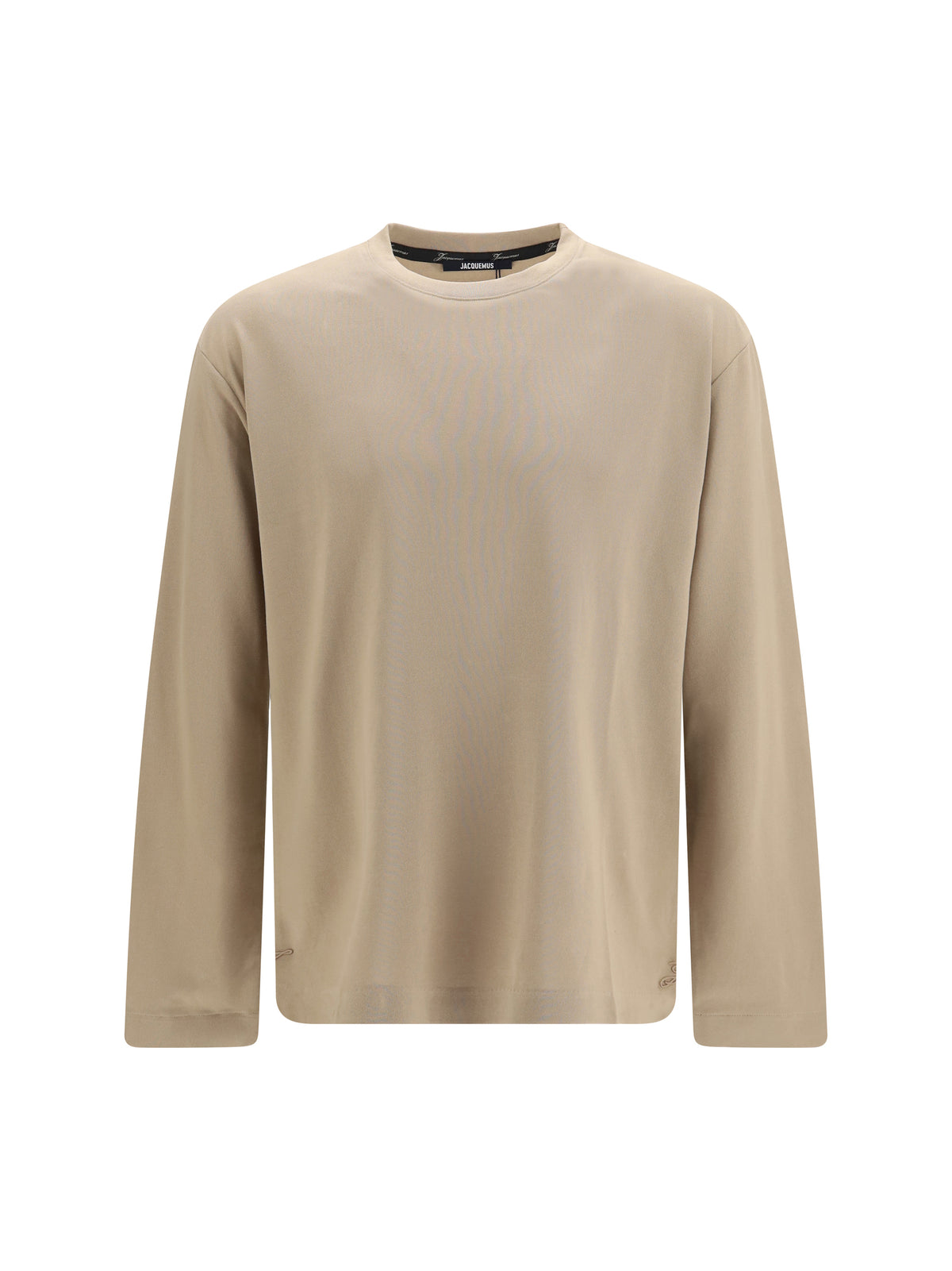Jacquemus Rond Carré long-sleeve T-shirt - Beige