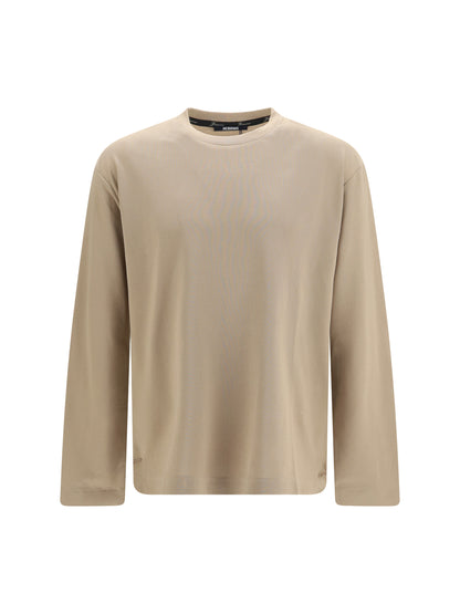 Jacquemus Rond Carré long-sleeve T-shirt - Beige