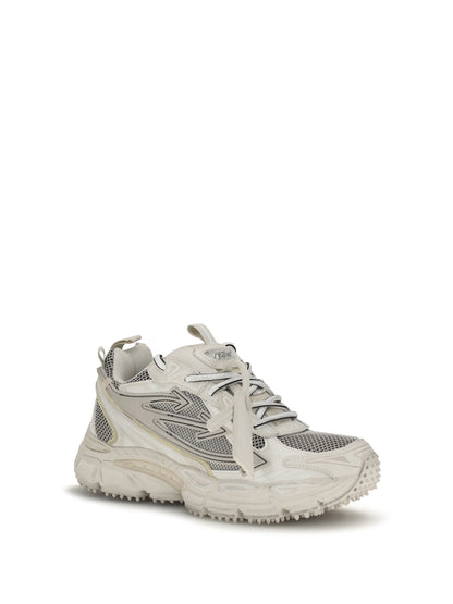 Off-White Be Right Back Worn Out Sneakers - Beige/Grey