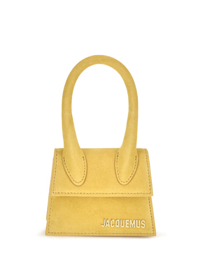 Jacquemus Le Chiquito mini leather Top Handle Bag - Dark Yellow