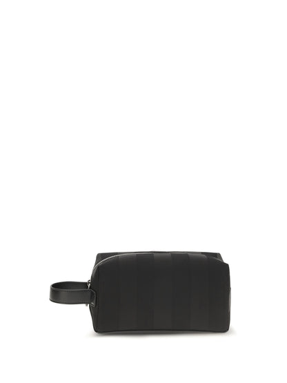 Fendi Striped Beauty Case - Nero+Palladio