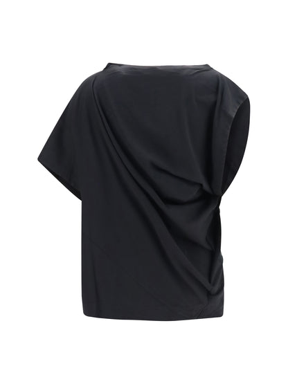 Vivienne Westwood Hebo oversized asymmetric Top - Black