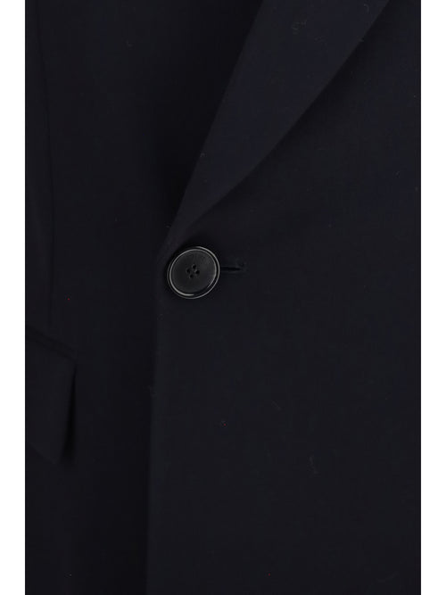 Loewe Wool blend double-breasted Jacket - Dark Navy Blue
