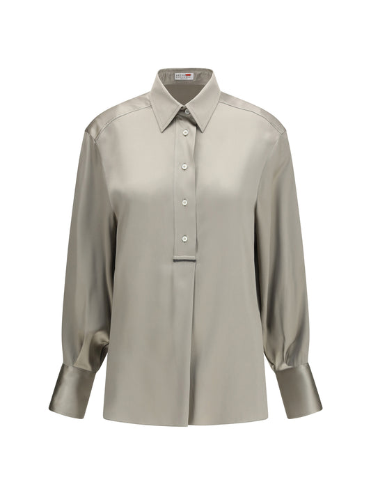 BRUNELLO CUCINELLI Silk satin Shirt